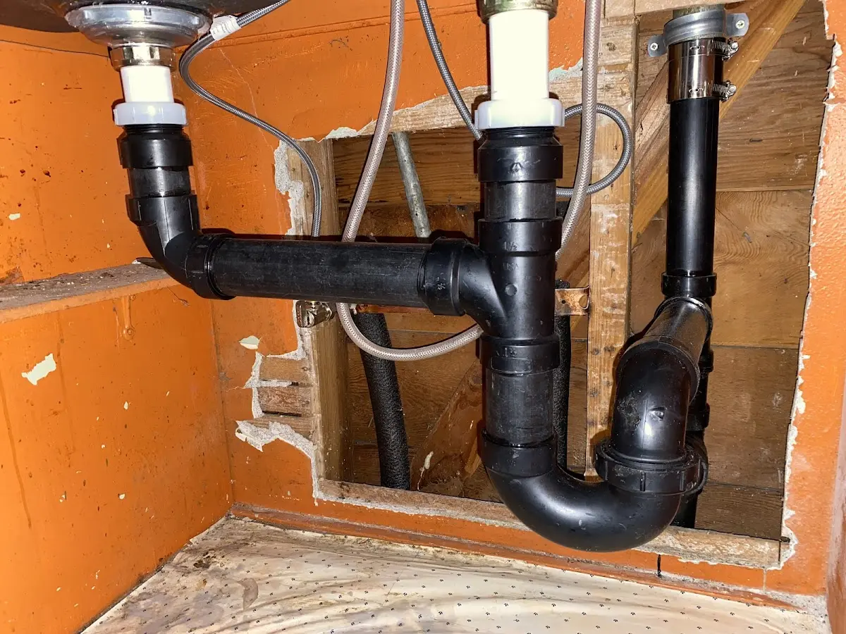 Professional Repiping Services equipment and tools on the job in Corpus Christi